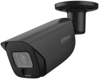 IPC-HFW3649E-AS-IL-B - 2,8 mm - černá 6Mpix, Smart Dual přísvit, 30m IR a 30m bílé LED, SMD 4.0, AcuPick, MIC