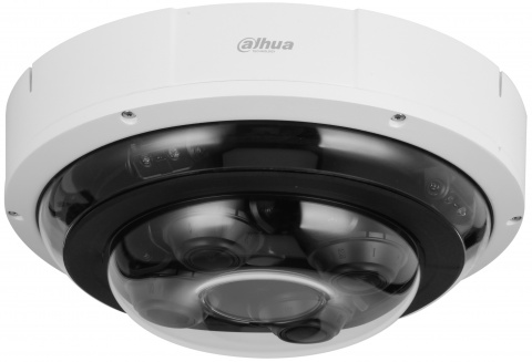 IPC-PDBW82041-B360-S2 - 2,7 - 12 mm - 4x 5 Mpix, panorama 360°, motorický objektiv, IR 30 m, audio, alarm I/O