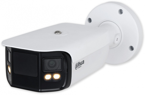 IPC-PFW5849-A180-E2 - 3,6 mm - 8Mpix Starlight full color, 180°, bílé LED 40m, AI, MIC, EPTZ, ePoE