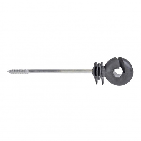 Izolátor pro elektrický ohradník s podpěrou 10 cm, pro vodiče do 12 mm - 10 ks