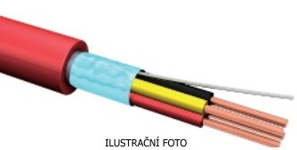 J-Y(St)Y 1x2x0,8 PVC / 1m - kabel pro instalaci EPS