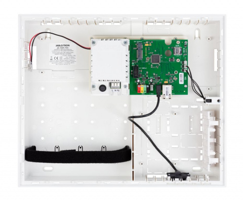 JA-103K-7AH (Y) - ústředna s LAN a JA-192Y (GSM), box pro 7Ah aku
