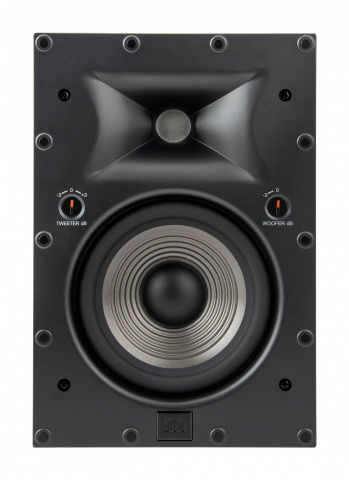 JBL STUDIO 6-6IW - dvoupásmový vestavný reproduktor, 6,5"- bílý - obdélník, 50 W RMS