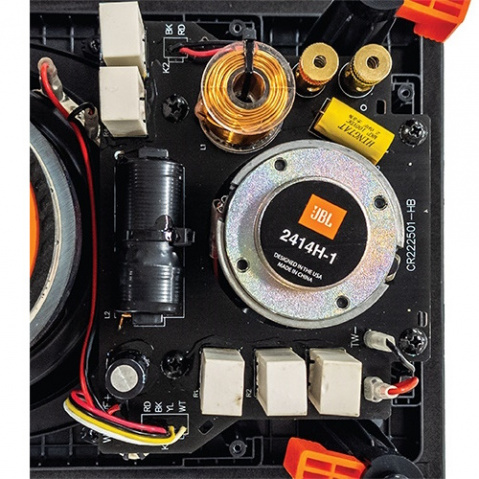 JBL STUDIO 6-6IW - dvoupásmový vestavný reproduktor, 6,5"- bílý - obdélník, 50 W RMS