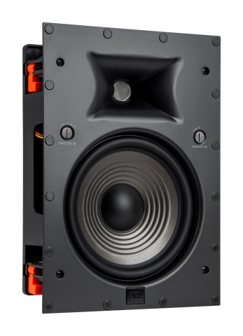 JBL STUDIO 6-8IW - dvoupásmový vestavný reproduktor, 8"- bílý - obdélník, 60 W RMS