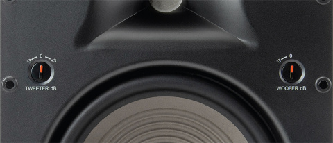 JBL STUDIO 6-8IW - dvoupásmový vestavný reproduktor, 8"- bílý - obdélník, 60 W RMS