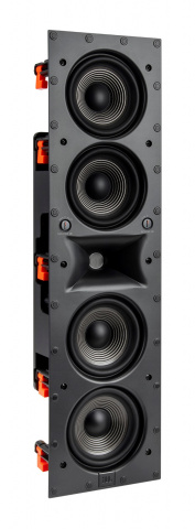 JBL STUDIO 6 THEATER - dvoupásmový vestavný reproduktor, 4 x 5,25"- bílý - obdélník