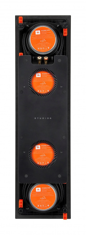 JBL STUDIO 6 THEATER - dvoupásmový vestavný reproduktor, 4 x 5,25"- bílý - obdélník