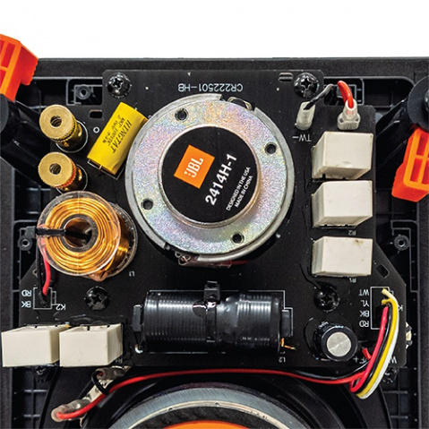 JBL STUDIO 6 THEATER - dvoupásmový vestavný reproduktor, 4 x 5,25"- bílý - obdélník