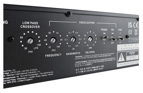 JBL Synthesis SDA-1700 - Zesilovač pro až 2 pasivní subwoofery JBL SSW-4, 700 W