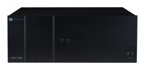 JBL Synthesis SDA-2200 - 2-kanálový výkonový zesilovač, 2 x 220 W, třída G, XLR, DANTE