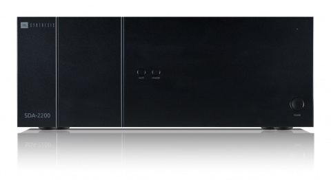 JBL Synthesis SDA-2200 - 2-kanálový výkonový zesilovač, 2 x 220 W, třída G, XLR, DANTE