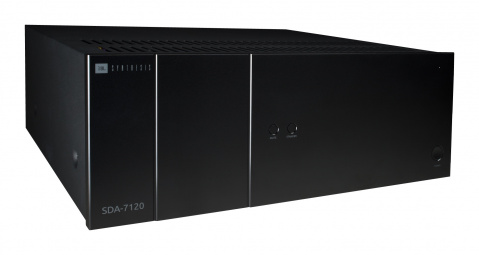 JBL Synthesis SDA-7120 - 7-kanálový výkonový zesilovač, 7 x 100 W, třída G, XLR, DANTE