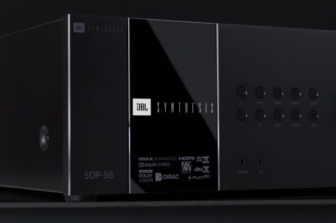 JBL Synthesis SDP-58 - 16-kanálový AV procesor, XLR, DANTE, DIRAC, 8K, Roon