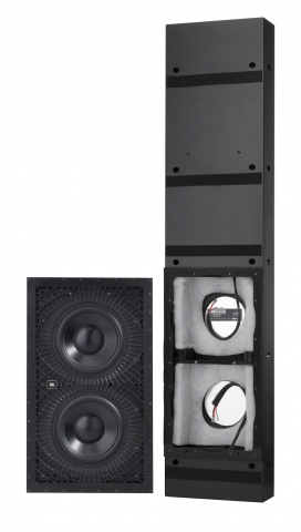 JBL  Synthesis SSW-3 - duální vestavný pasivní subwoofer s ozvučnicí Sonoglass, 2 x 10"