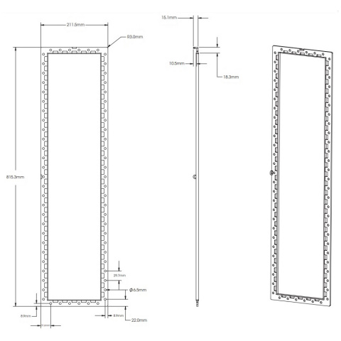JBL WB54 - Montážní rám pro reproduktory JBL Synthesis SCL-6