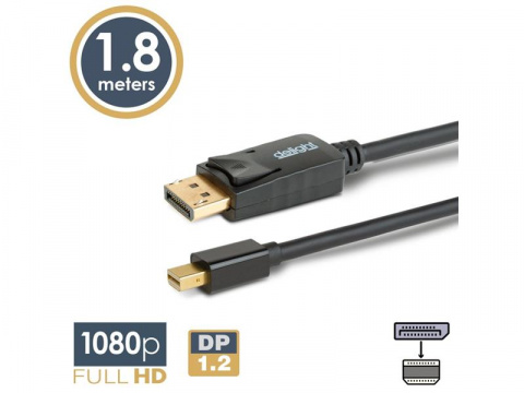 Kabel DELIGHT 20336A Mini DisplayPort 1,8m