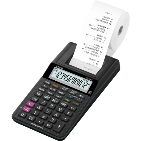 Kalkulačka Casio HR 8 RCE, černá