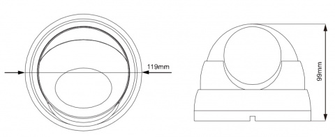 Kamerový set 1x AVTECH NVR AVH2109AX a 8x 2MPX Motorzoom IP Dome kamera AVTECH DGM2443SVSE + 8x Kabel UTP 1x RJ45 - 1x RJ45 Cat5e 15m!