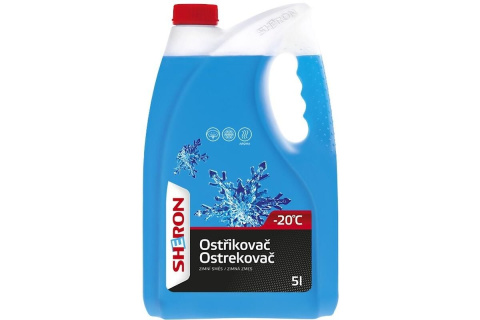 Kapalina do ostřikovačů Sheron, zimní, -20°C, 5 l