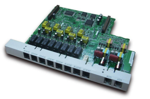 Karta rozš. KX-TE82483CE pro KX-TES 3xCO a 8 hybr. poboček