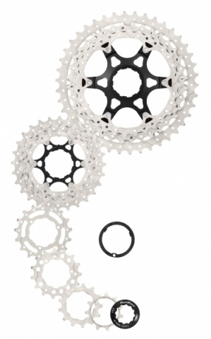 kazeta SunRace CSMS3TAZ 10 11-46z METALLIC
