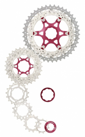 kazeta SunRace CSMX3TAY 10 11-42z METALLIC
