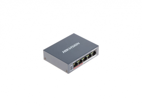 Kit IP videotelefonu Hikvision DS-KIS604-S(C), bytový monitor + dveřní stanice + switch + microSD