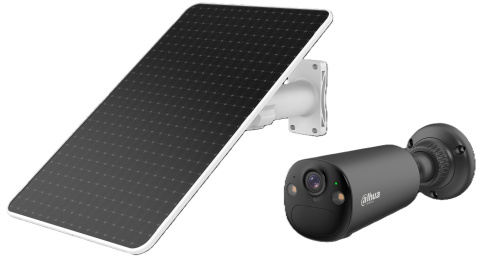KIT/BF8CA-XL - 2,1 mm - černá 8Mpix, 15m IR a 20m bílé LED, PIR, solar panel, Wi-Fi, SD, repro