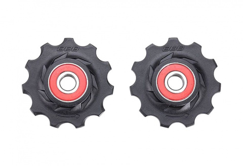 kladky BBB BDP-12 RollerBoys 11z černé keramika