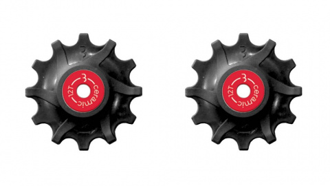 kladky BBB BDP-16 RollerBoys 12z černé keramika