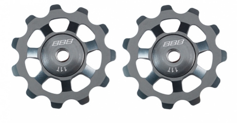 kladky BBB BDP-21 AluBoys 11z anodizované šedé