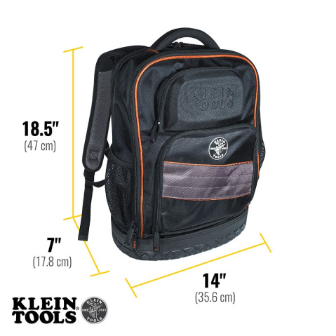 Klein Tools Tradesman Pro™ Batoh na nářadí 25 kapes, kapsa až 17,3" Laptop
