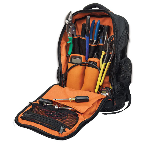 Klein Tools Tradesman Pro™ Batoh na nářadí 25 kapes, kapsa až 17,3" Laptop