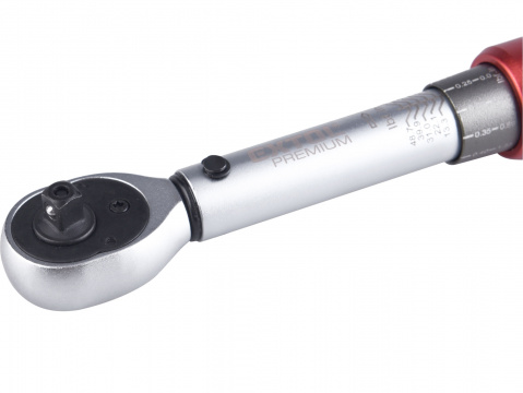 EXTOL PREMIUM klíč momentový, 1/4", 1-6Nm, obousměrný