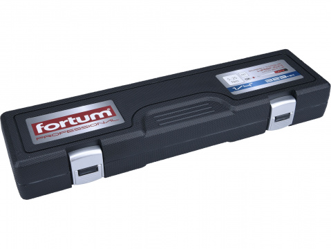 klíč momentový se stupnicí, 48 zubů, 1/4", 5-25Nm, L 323mm, CrV, FORTUM