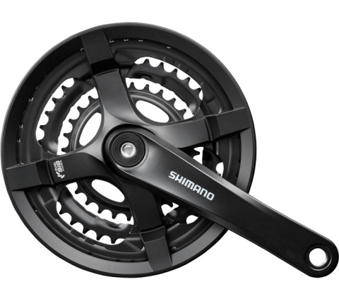 kliky Shimano Tourney FC-TY501 3x6/7/8 48/38/28z 170mm černé original balení