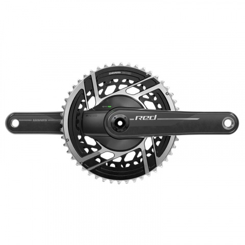 kliky SRAM RED AXS E1 2x12 48x35z 175mm černé s power metrem