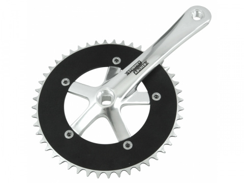 kliky Sturmey-Archer FCT22 1x1 42z 170mm stříbrné