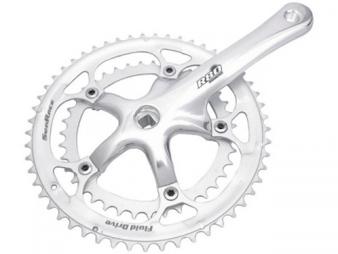 kliky SunRace FCR81 2x6/7/8 53/39z + 52/42z 170mm