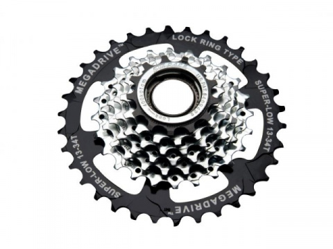 kolečko 7 13-34z SunRace index lesklé