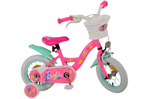 kolo 12" Volare Barbie CB růžové