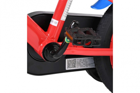 kolo 12" Volare Spiderman CB červené