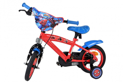 kolo 12" Volare Spiderman CB červené