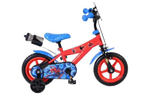 kolo 12" Volare Spiderman červené