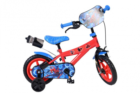 kolo 12" Volare Spiderman červené