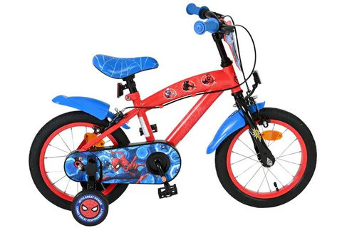 kolo 14" Volare Spiderman FW červené