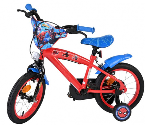 kolo 14" Volare Spiderman FW červené