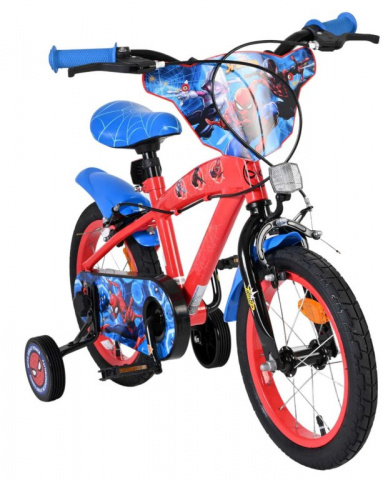 kolo 14" Volare Spiderman FW červené