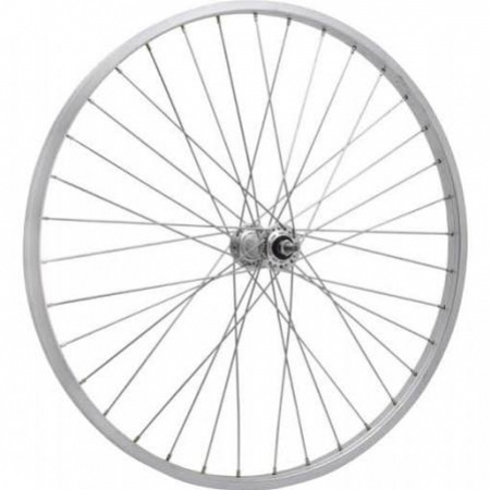 kolo zapletené 24" 507-21 přední 36 děr stříbrné CnSpoke